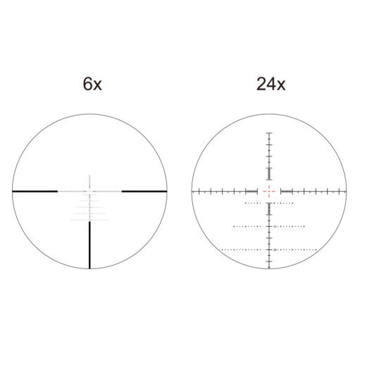 Прицел оптический Vector Optics Sentinel 6-24x50 (30 мм) illum. FFP