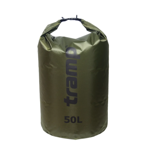 Гермомешок TRAMP PVC Diamond Ripstop 50л UTRA-208, Оливковый