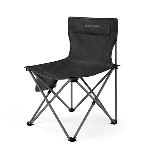 Кресло складное Naturehike Shan Lan T01 CNK2550JJ025, сталь, черный