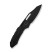 Нож складной туристический Weknife Bogey (9.3 см) Bohler M390 / Titanium черный