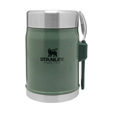 Термос для еды Stanley Legendary Classic Hammertone Green 0,4 л