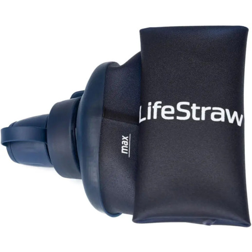 Бутылка-фильтр для воды LifeStraw Peak Squeeze, 650 мл, Mountain Blue (LSW LSPSFMLMBWW)