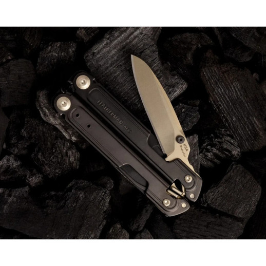 Мультиинструмент Leatherman ARC Obsidian Limited, кожаный чехол, биты