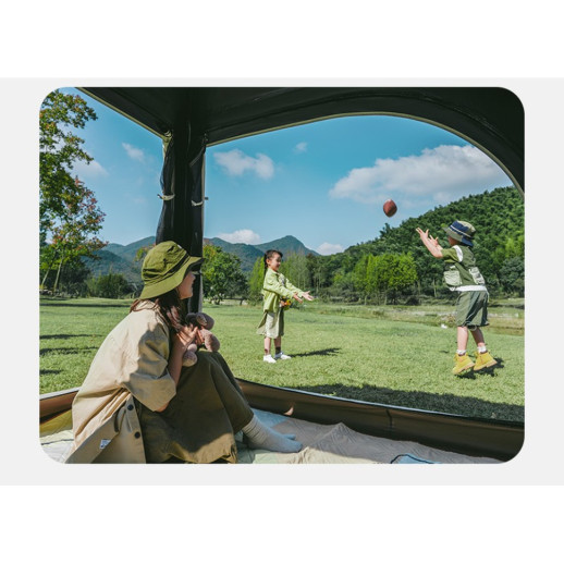 Палатка трехместная автоматическая Naturehike Ango CNK2550WS010, L, серая