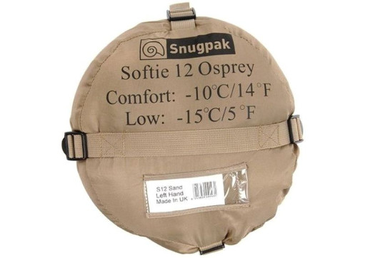 Спальник Snugpak Softie 12 Osprey RH -10°c/-15 , 80х220, 2 кг. olive