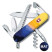 Складной нож Victorinox CAMPER UKRAINE Горный пейзаж