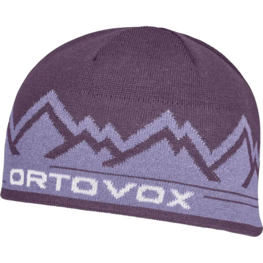Шапка Ortovox PEAK BEANIE wild berry – фиолетовый