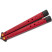 Нож Benchmade Necron, balisong, ruby ​​red G10