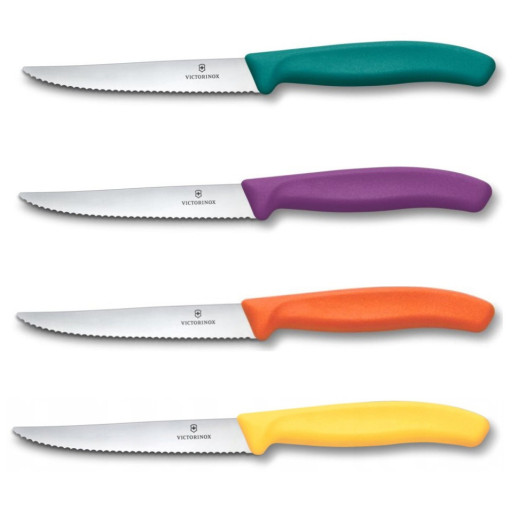 Набор ножей для стейка и пиццы с подставкой Victorinox SWISS CLASSIC 6.7126.4C1