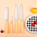 Нож кухонный Butterfork Chef's Knife AR-RPM9 ABS Yellow