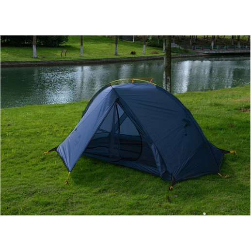Палатка двухместная Naturehike Tagar NH17T180-J, темная голубая