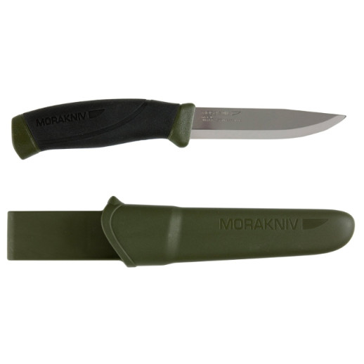 Нож Morakniv Companion MG S нержавеющая сталь цвет хаки