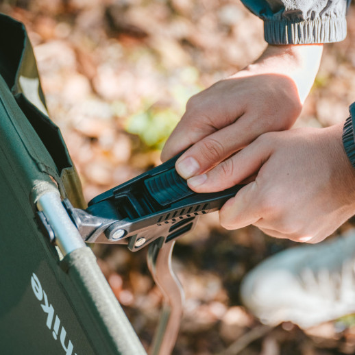 Кровать складная Naturehike XJC08 CNK2550WS020, полиэстер / алюминий, зеленый