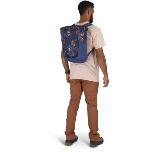 Рюкзак Osprey Daylite Tote Pack wild blossom print/alkaline - O/S - синий