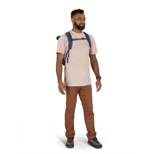 Рюкзак Osprey Daylite Tote Pack wild blossom print/alkaline - O/S - синий