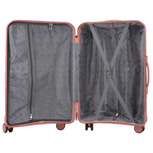 Чемодан Semi Line 24" (M) Rose Gold (T5836-2)