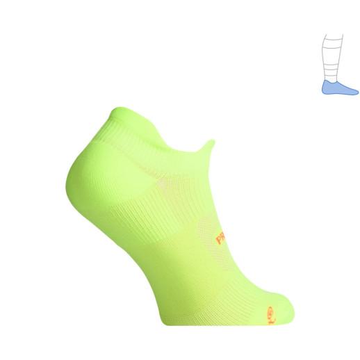 Функциональные носки Protector LowDry летние желто-салатовые M 40-43