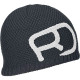 Шапка мужская Ortovox ROCK'N'WOOL BEANIE M black raven - M - черный