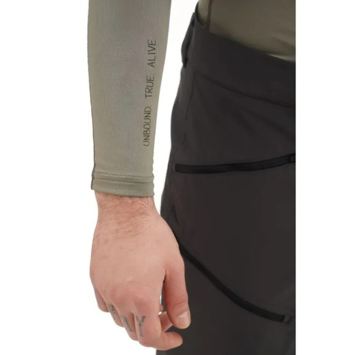 Термофутболка мужская Turbat Hike Lite LS Mns tea olive - M - оливковый