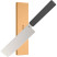 Нож кухонный Butterfork Nakiri AR-RPM9 ABS Dark Grey