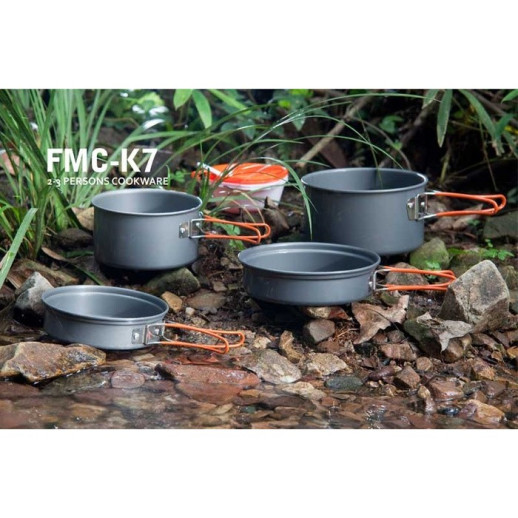 Набор посуды для 2-3 персон Fire-Maple FMC-K7