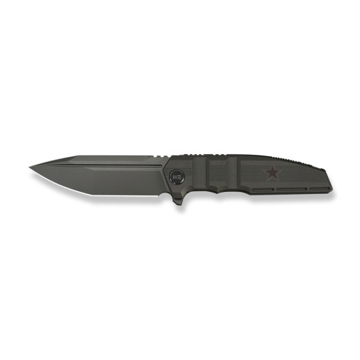 Нож складной туристический Weknife Breach (9.8 см) Bohler M390 / Titanium угольно-серый