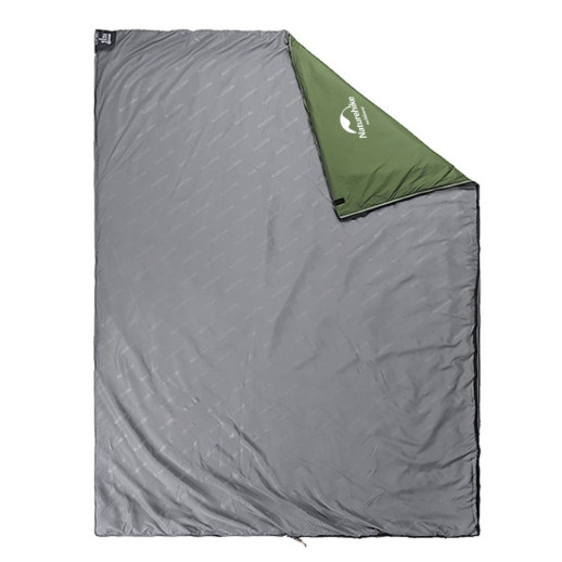 Спальник сверхлегкий Naturehike LW180 NH21MSD04 левый, (15°C), p-p XL, темно-зеленый