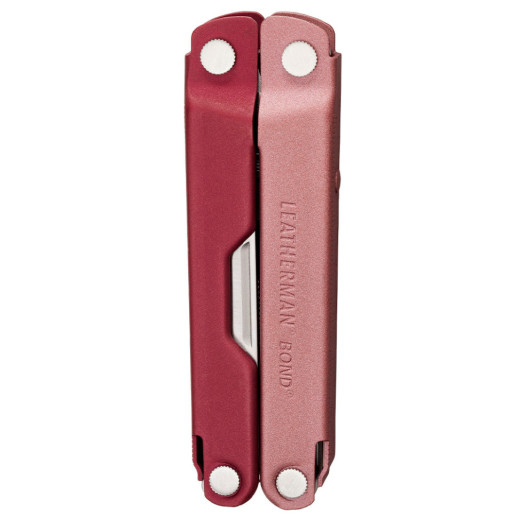 Мультиинструмент Leatherman Bond Heathered Cranberry, нейлоновый чехол
