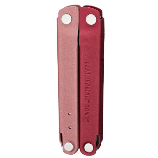 Мультиинструмент Leatherman Bond Heathered Cranberry, нейлоновый чехол