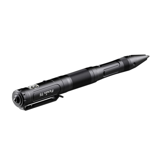 Fenix T6 тактическая ручка с фонариком черная (восстановленный/царапины, поврежденная упаковка)