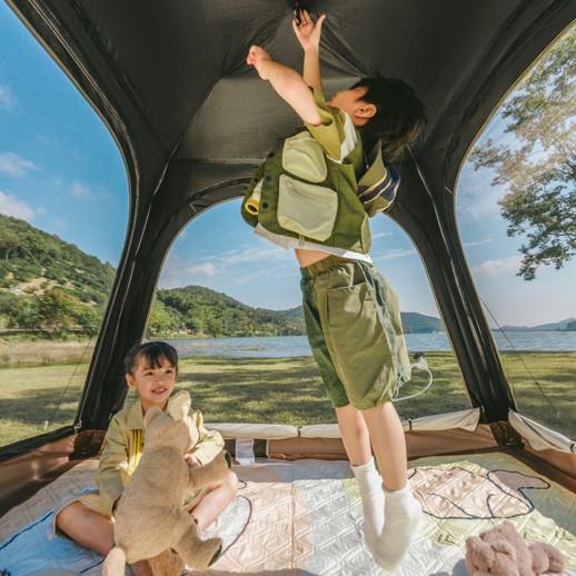 Палатка трехместная автоматическая Naturehike Ango CNK2550WS010, S, серая