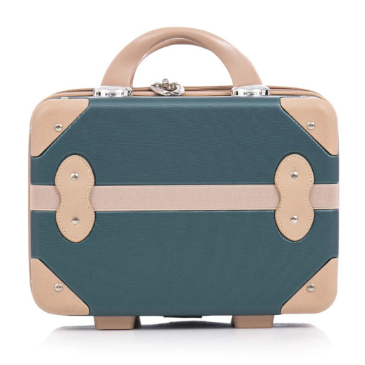 Бьюти-кейс Semi Line 10L Green-Navy (T5838-1)