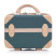 Бьюти-кейс Semi Line 10L Green-Navy (T5838-1)
