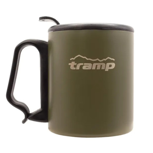 Термокружка TRAMP с поилкой и защелкой 350мл UTRC-020 olive