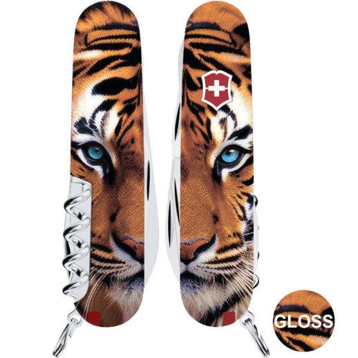 Складной нож Victorinox CLIMBER ANIMAL Тигр