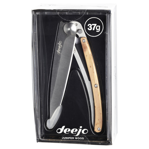 Нож Deejo Wood 37 g, juniper