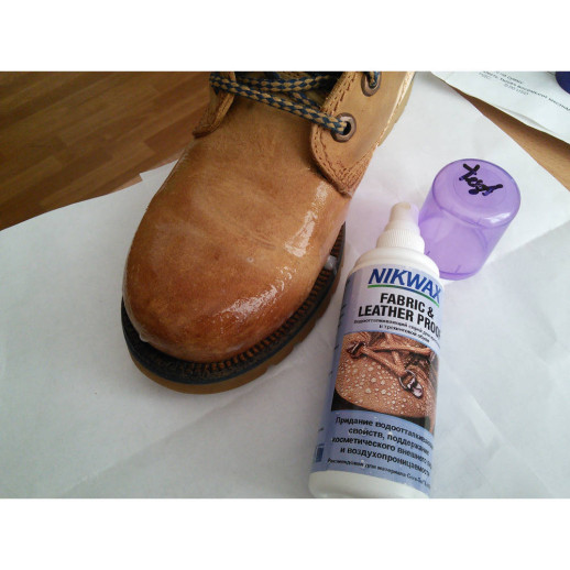 Пропитка для обуви Nikwax Fabric & leather spray 125ml (ткань и кожа)