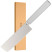 Нож кухонный Butterfork Nakiri AR-RPM9 ABS Light Grey