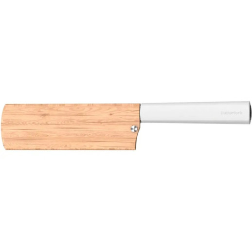 Нож кухонный Butterfork Nakiri AR-RPM9 ABS Light Grey