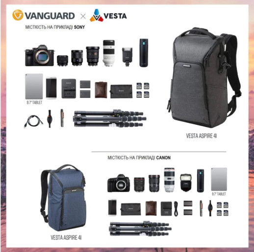 Рюкзак Vanguard Vesta Aspire 41 Navy (Vesta Aspire 41 NV)