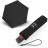Зонт Knirps Mini Duomatic Midnight Black Авто / Складной / 6 спиц / D92x24см