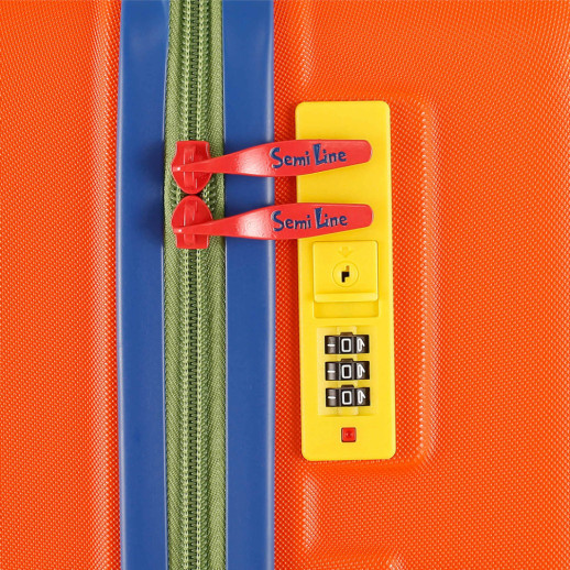 Чемодан Semi Line 20" (S) Orange (T5843-1)