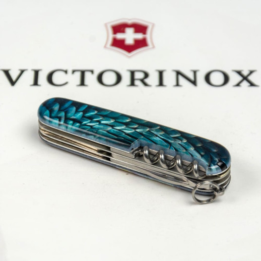 Складной нож Victorinox CLIMBER ZODIAC Лазурный дракон 1.3703.3.Z3290p