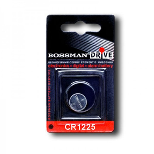 Батарейка CR1225 Bossman 1bl