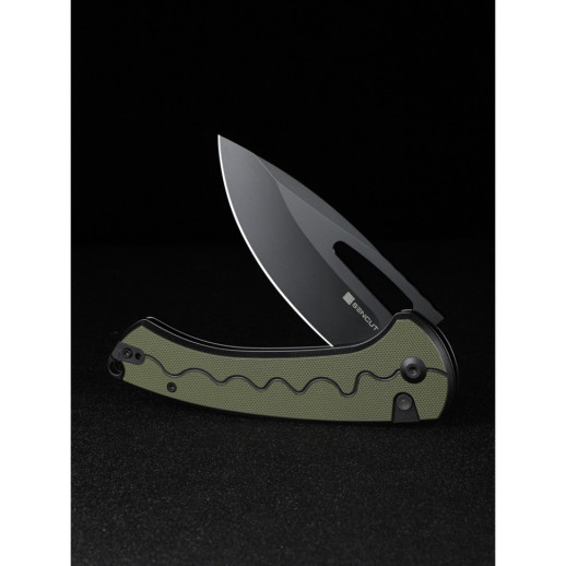 Нож складной Sencut Squiggy Black/Green S24082A-2