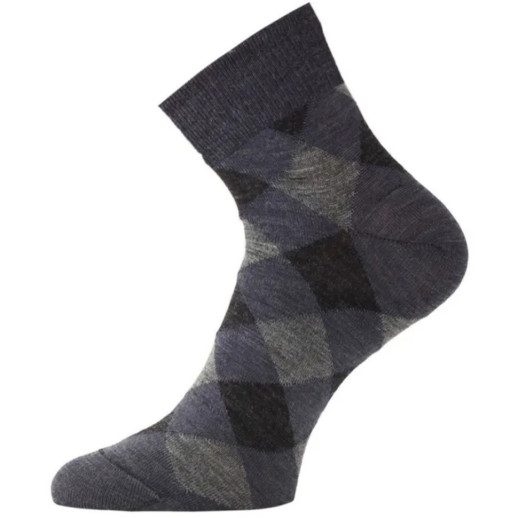 Термоноски трекинг Lasting WPKS 504 - M - серый