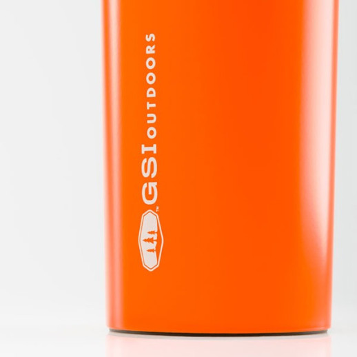 Термокружка GSI Outdoors Glacier Stainless Commuter Mug (оранжевая)