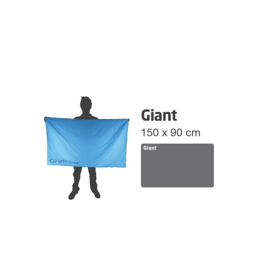Полотенце Lifeventure Micro Fibre Comfort blue (Giant)