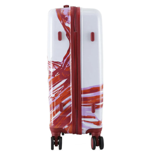 Чемодан Semi Line 24" (M) White/Red Print (T5654-2)