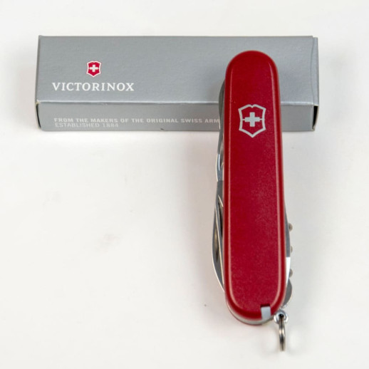 Складной нож Victorinox CLIMBER MAT красный матовый лак
